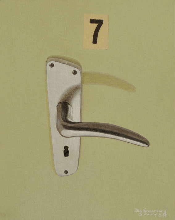 Die Erwartung  2007  30 x 24 cm