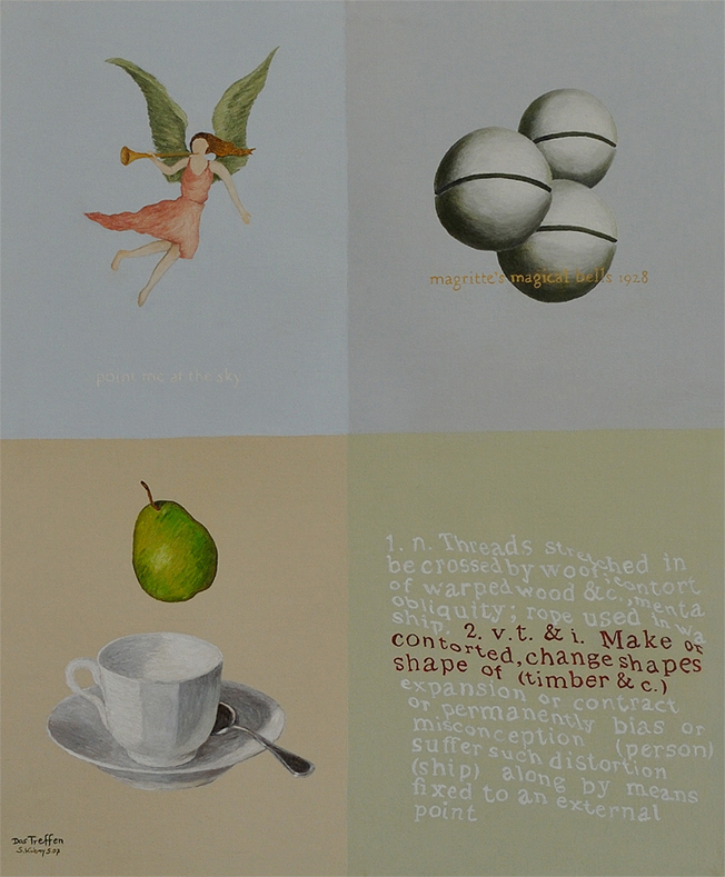 Das Treffen  2007  60 x 50 cm