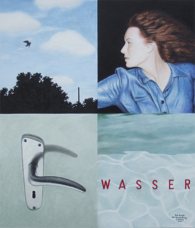 Die Kraft der Vorstellung 2014 69,8 x 60 cm