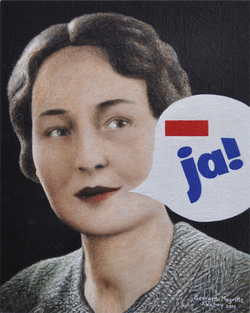 Georgette Magritte  2013  25 x 20 cm