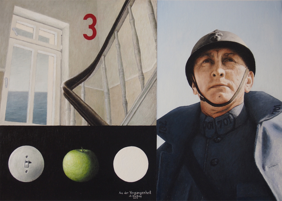 Aus der Vergangenheit 2014 46 x 66 cm