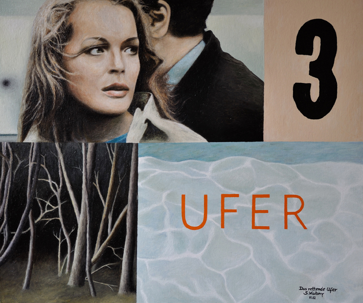 Das rettende Ufer  2012  50 x 60 cm