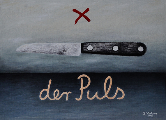 Der Puls  2013  22,5 x 31,2 cm