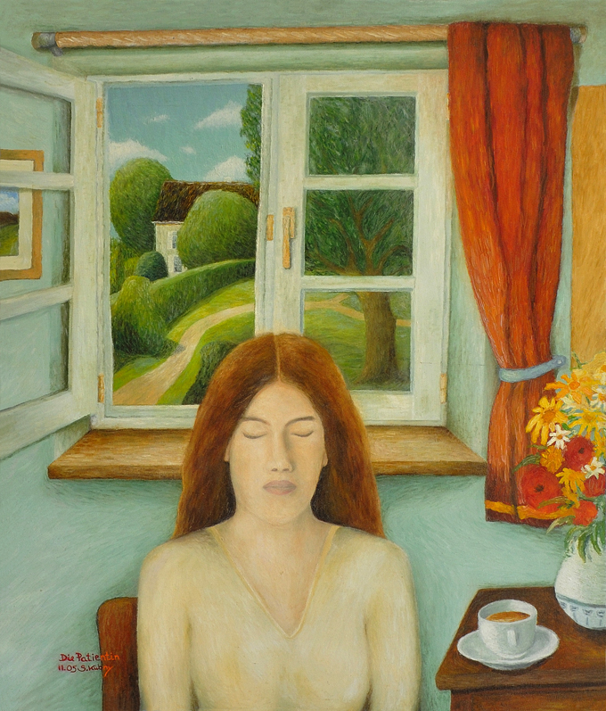 Die Patientin  2005  70 x 60 cm