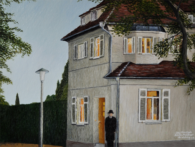 Das Versteck des Dr. Meissner  2007  30 x 45 cm
