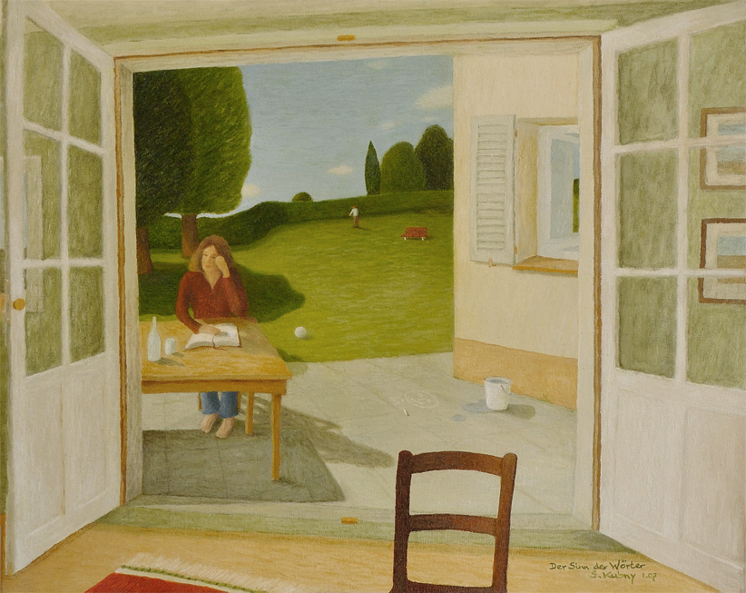 Der Sinn der Wörter  2007  40 x 50 cm