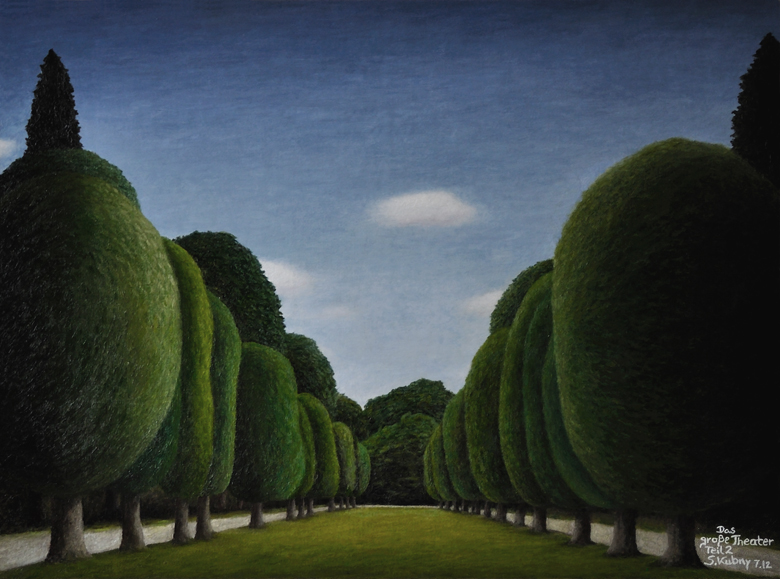 Das große Theater Teil 2  2012  34 x 46 cm