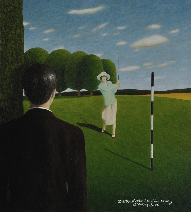 Die Rückkehr der Erinnerung  2006  50 x 45 cm