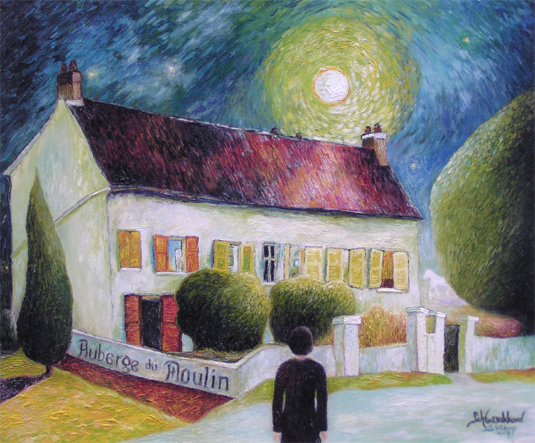 Schlussakkord  2004  50 x 60 cm